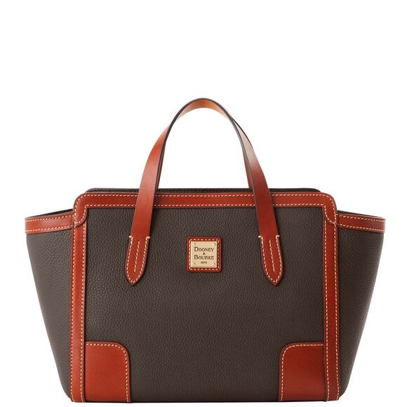 Dooney & Bourke Borsa Monogramma In Tela – Marrone Tmoro – Versatile E Spaziosa